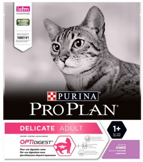 Purina Pro Plan Cat Adult Delicate Digestion z indykiem 400g