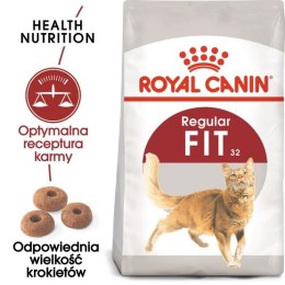 Royal Canin Fit karma sucha dla kotów dorosłych, wspierająca idealną kondycję 2kg