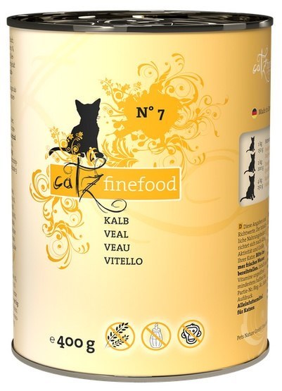 Catz Finefood Classic N.07 Wołowina i cielęcina puszka 400g