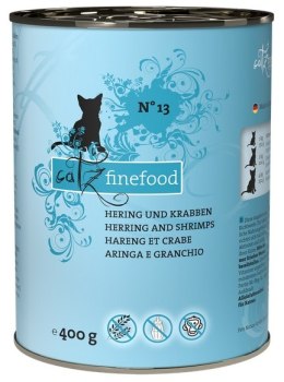 Catz Finefood Classic N.13 Śledź i Krewetki puszka 400g