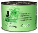 Catz Finefood Classic N.23 Wołowina i Kaczka puszka 200g