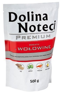 Dolina Noteci Premium Pies Wołowina saszetka 500g