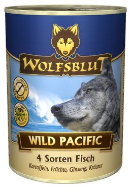 Wolfsblut Dog Wild Pacific - ryby i ziemniaki puszka 395g