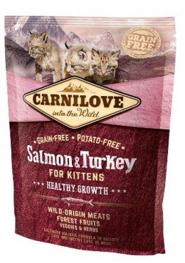 Carnilove Cat Salmon & Turkey for Kittens - łosoś i indyk 400g