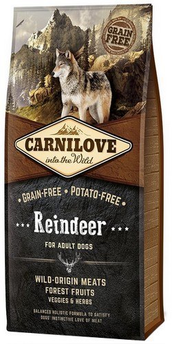 Carnilove Dog Reindeer Adult - renifer 12kg