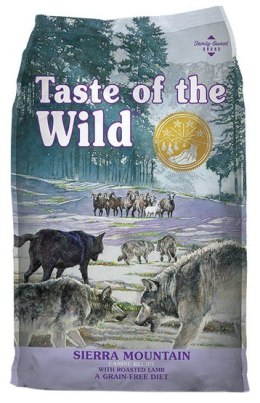 Taste of the Wild Sierra Mountain Canine z mięsem z jagnięciną 2kg