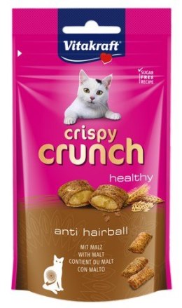 Vitakraft Cat Crispy Crunch Anti Hairball słód 60g [2428811]