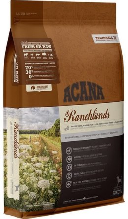 Acana Highest Protein Ranchlands Dog 6kg