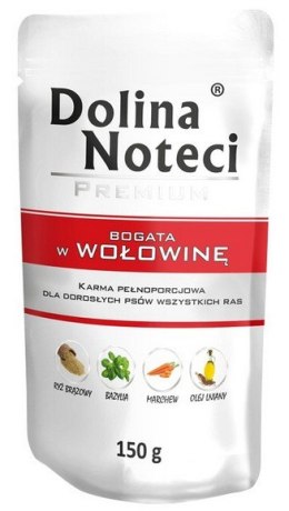 Dolina Noteci Premium Pies Wołowina saszetka 150g