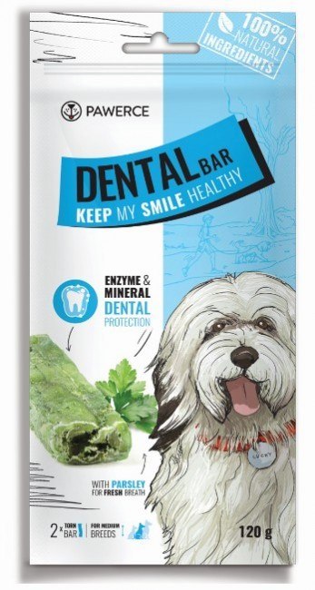 Pawerce Dental Bar Medium Breeds 2szt/op 120g/15cm