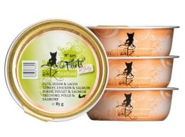 Catz Finefood Filety N.405 Indyk/Łosoś tacka 85g