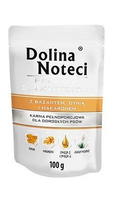 Dolina Noteci Premium Pies Bażant, dynia i makaron saszetka 100g