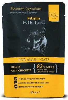 Fitmin Cat For Life Adult Chicken saszetka 85g