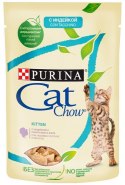 Purina Cat Chow Kitten Indyk i cukinia saszetka 85g