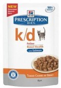 Hill's Prescription Diet k/d Feline Łosoś saszetka 85g