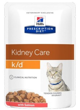 Hill's Prescription Diet k/d Feline Łosoś saszetka 85g