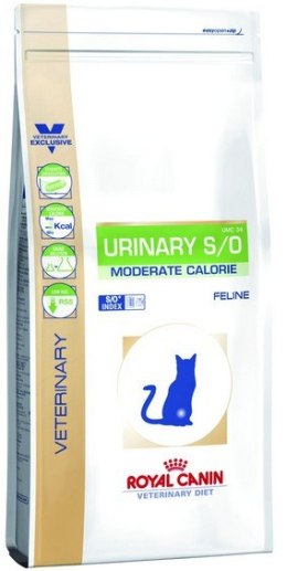 Royal Canin Veterinary Diet Feline Urinary S/O Moderate Calorie 3,5kg