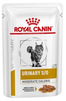 Royal Canin Veterinary Diet Feline Urinary S/O Moderate Calorie saszetka 85g