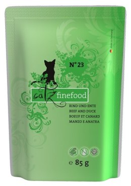 Catz Finefood Classic N.23 Wołowina i Kaczka saszetka 85g