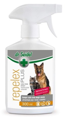 Dr Seidel Repelex Plus - Płyn utrzymujący psy i koty z daleka - spray 300ml