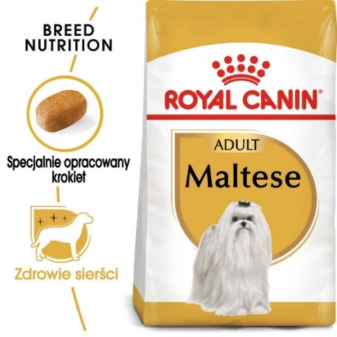 Royal Canin Maltese Adult karma sucha dla psów dorosłych rasy maltańczyk 500g