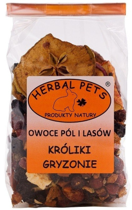 Herbal Pets Owoce pól i lasów króliki i gryzonie 100g