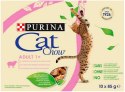 Purina Cat Chow Jagnięcina i zielona fasolka saszetki 10x85g