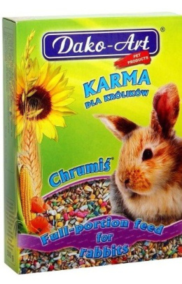 DAKO-ART 1kg CHRUMIŚ karma DLA KRÓLIKA