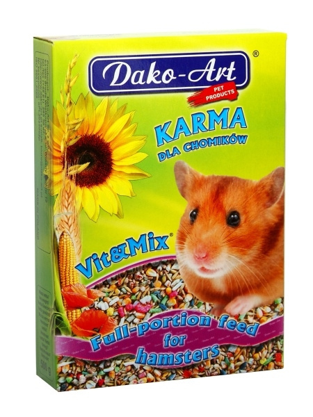 DAKO-ART 500g VIT&MIX karma DLA CHOMIKA