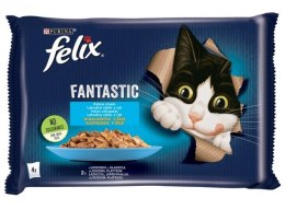 Felix Fantastic Rybne Smaki z warzywami w galaretce saszetka 4x85g