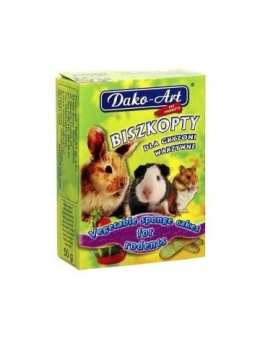 DAKO-ART Biszkopty warzywne dla gryzoni 50g