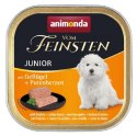 Animonda vom Feinsten Dog Junior Drób i Serca Indyka 150g