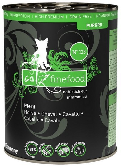 Catz Finefood Purrrr N.123 Konina puszka 400g