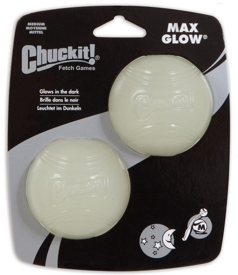 Chuckit! Max Glow Ball Medium 2pak [33067]