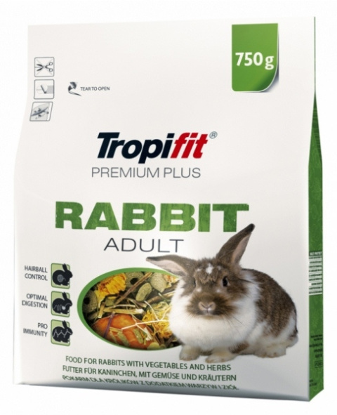 TROPIFIT 750g PREMIUM RABBIT PLUS