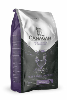 CANAGAN LIGHT/SENIOR & STERILISED 4 kg