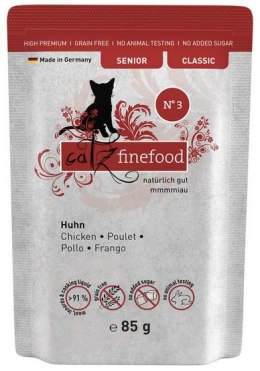 Catz Finefood Classic Senior N.03 Kurczak saszetka 85g