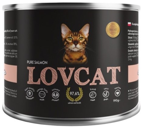 Lovcat Pure Salmon puszka 190g