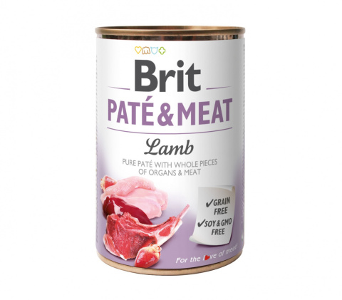 BRIT PATE&MEAT LAMB puszka 400g