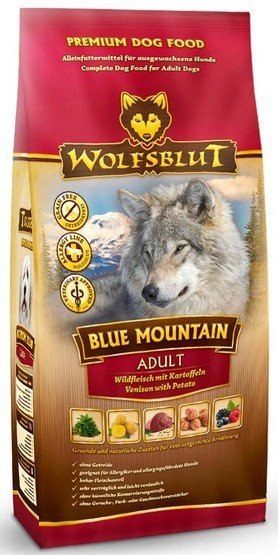 Wolfsblut Dog Blue Mountain - dziczyzna i owoce leśne 12,5kg