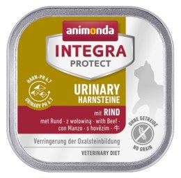 Animonda Integra Protect Urinary Harnsteine Oxalate dla kota - z wołowiną tacka 100g