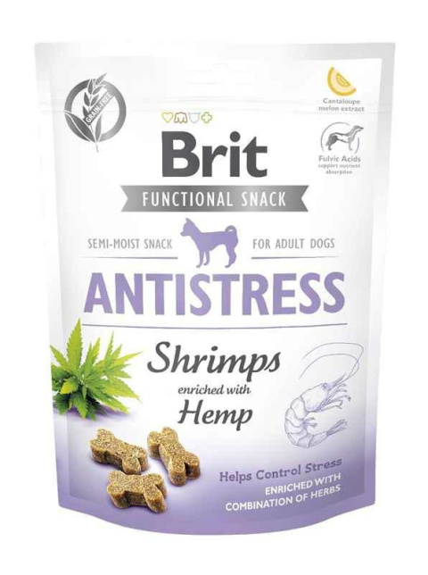 BRIT SNACK ANTISTRESS SHRIMPS HEMP 150g