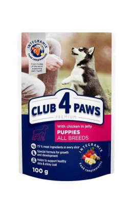 CLUB4Ł PUPPY KURCZAK saszetka 100g