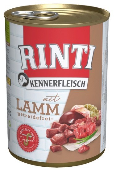 Rinti Kennerfleisch Lamm pies - jagnięcina puszka 400g Rinti Kennerfleisch Lamm pies - jagnięcina puszka 400g