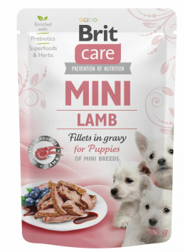 BRIT CARE MINI PUPPY LAMB saszetka 85g