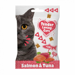 DUVO+ SOFT CAT SNACK SALMON & TUNA 50g