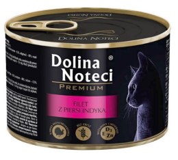 Dolina Noteci Premium Kot Filet z piersi indyka puszka 185g