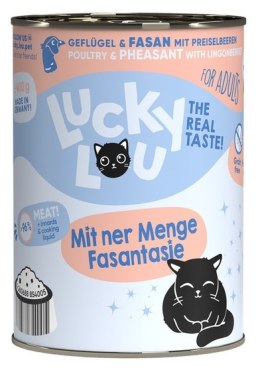 Lucky Lou Lifestage Adult Drób i bażant puszka 400g