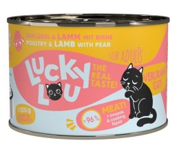 Lucky Lou Lifestage Adult Drób i jagnięcina puszka 200g