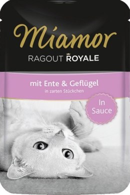 Miamor Ragout Royale z Kaczką i Drobiem w sosie saszetka 100g